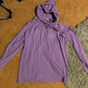 Ivory Ella purple sweatshirt